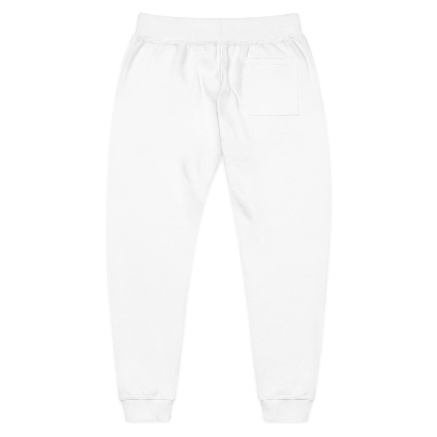 Izoki White Fleece Sweatpants